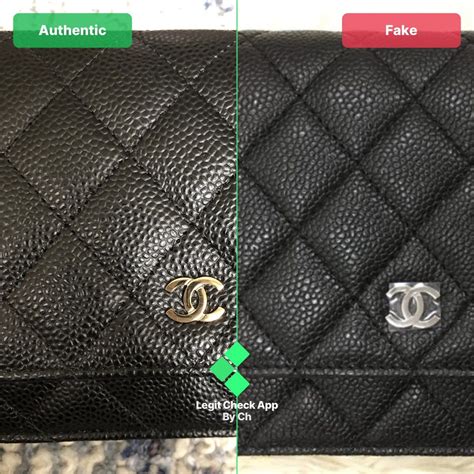 chanel woc caviar real vs fake|How To Spot Real Vs Fake Chanel Wallet On Chain/WOC.